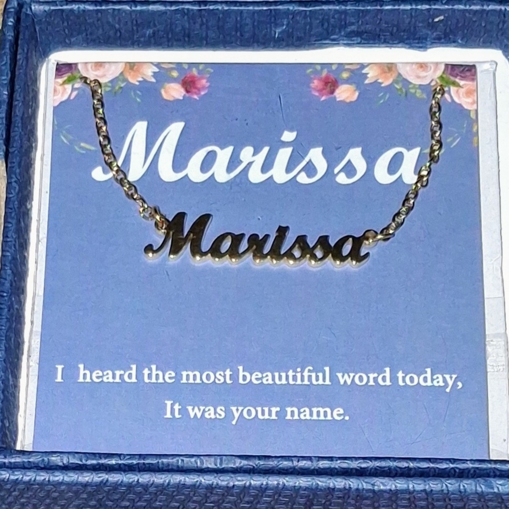 Personalized Marissa Necklace
